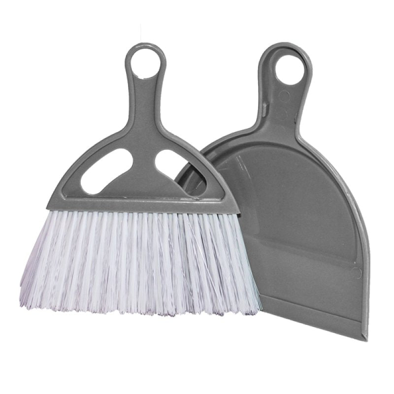Compact Dust Pan And Brush Set