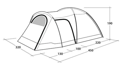  Outwell Cloud 5 Plus Tent 2025