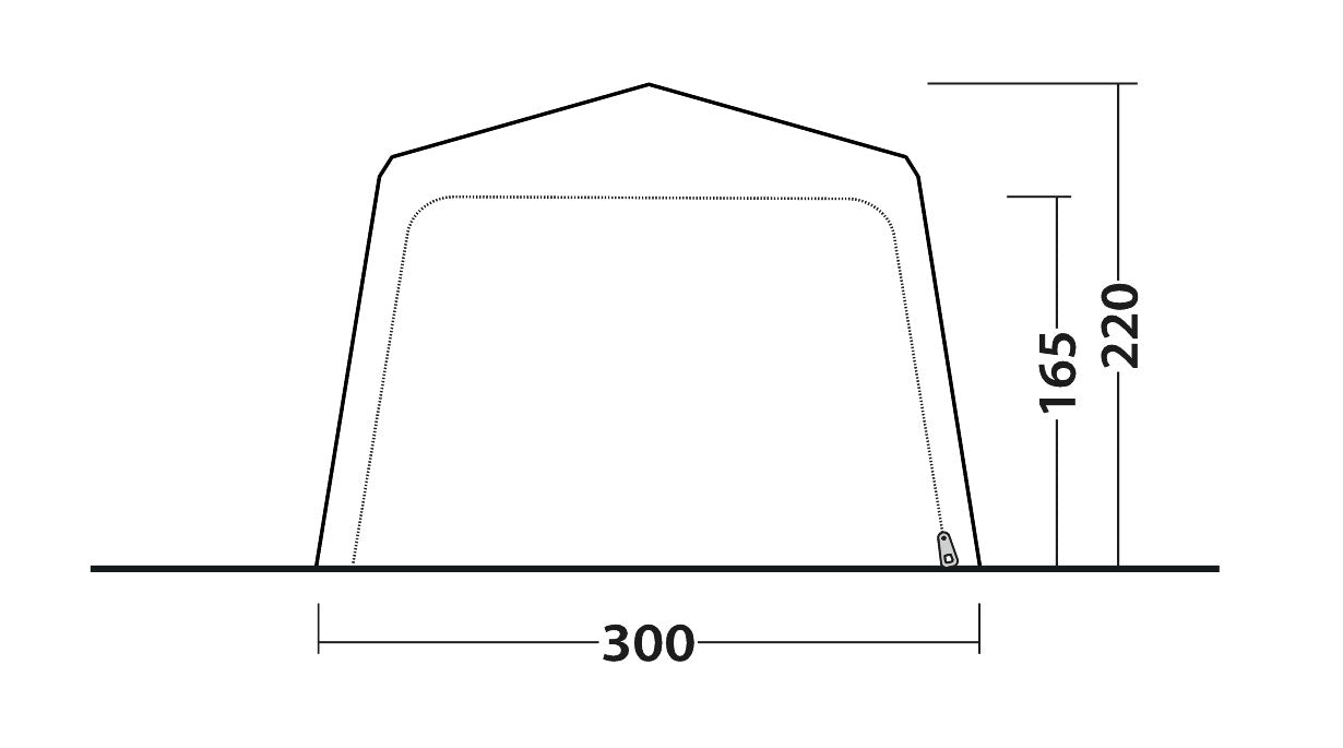  Outwell Fastlane 300 Shelter