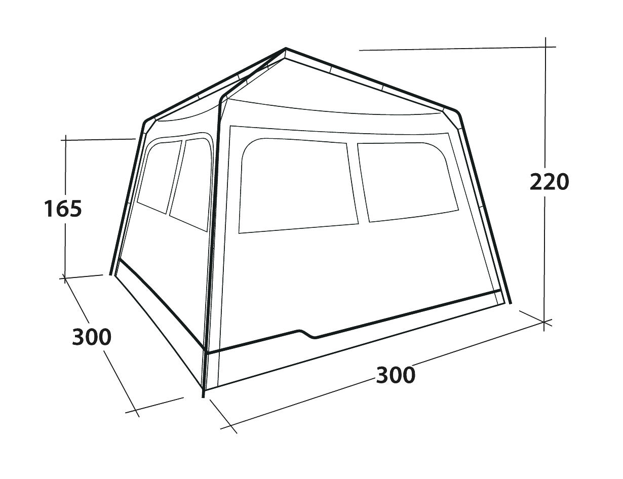  Outwell Fastlane 300 Shelter