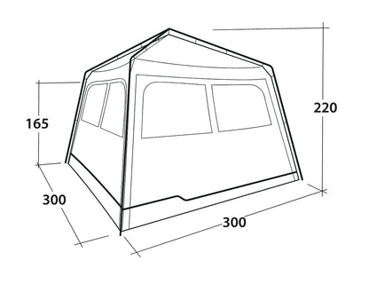  Outwell Fastlane 300 Shelter