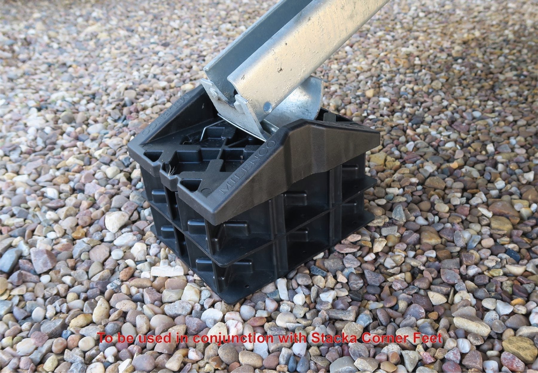 Milenco Stacka Corner Feet X 4