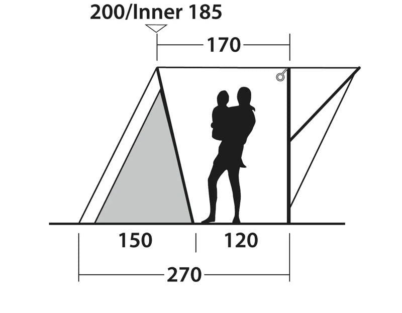  Outwell Sky 2 Tent 2025