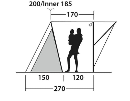  Outwell Sky 2 Tent 2025