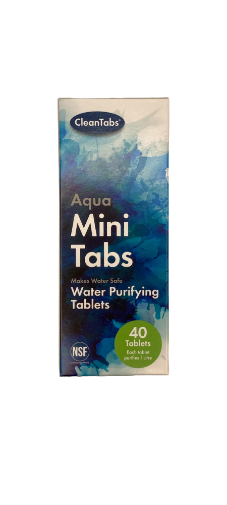  Aqua Mini Tabs - 40 Tablets