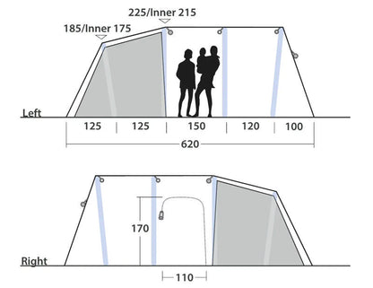  Outwell Montana 6 Air Tent 2025