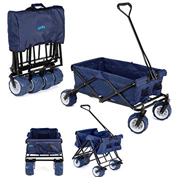  Yello Folding Beach Trolley