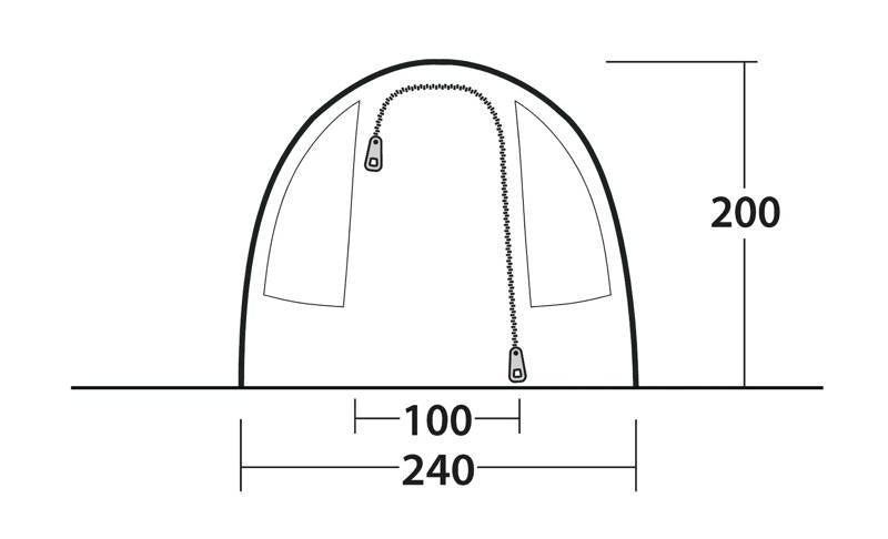  Outwell Sky 2 Tent 2025