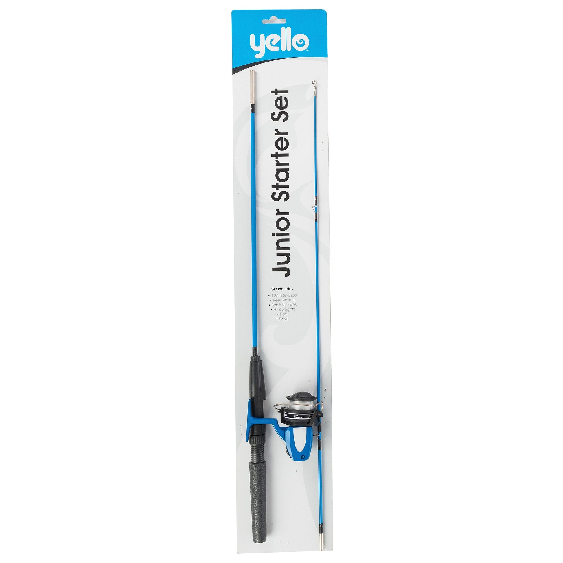  Yello Junior Starter Fishing Set Rod & Reel