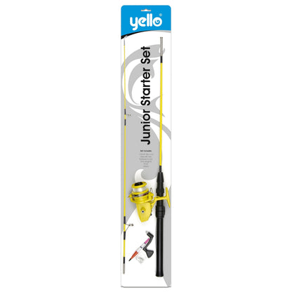  Yello Junior Starter Fishing Set Rod & Reel