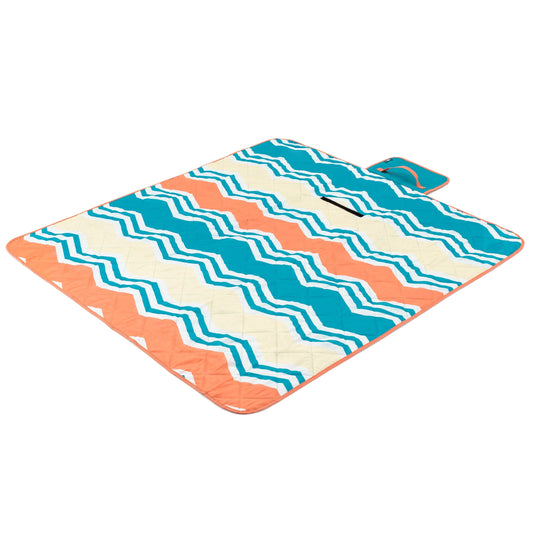  Yello ZigZag Picnic Blanket