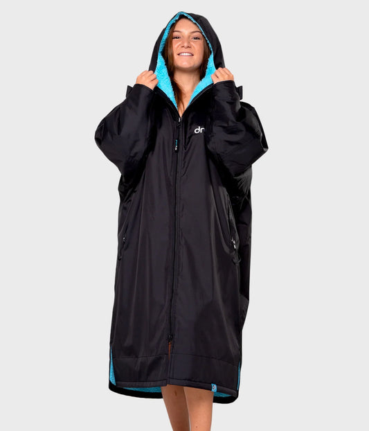  Dryrobe Advance Long Sleeve BLACK BLUE - RECYCLED