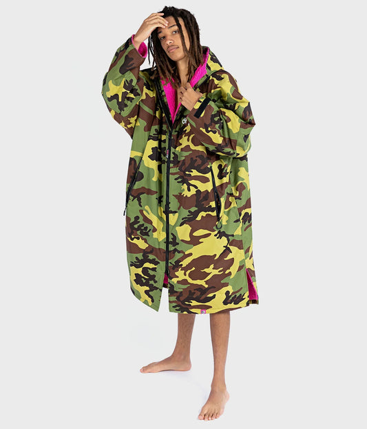  Dryrobe Advance Long Sleeve Camouflage Pink - RECYCLED