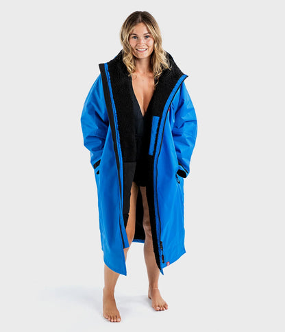  Dryrobe Advance Long Sleeve Cobalt Blue - RECYCLED