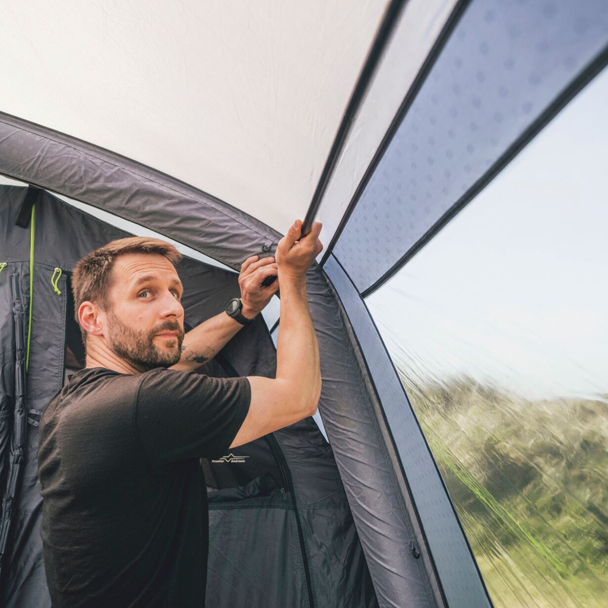  Outwell Michigan 4 Air Tent - 2025