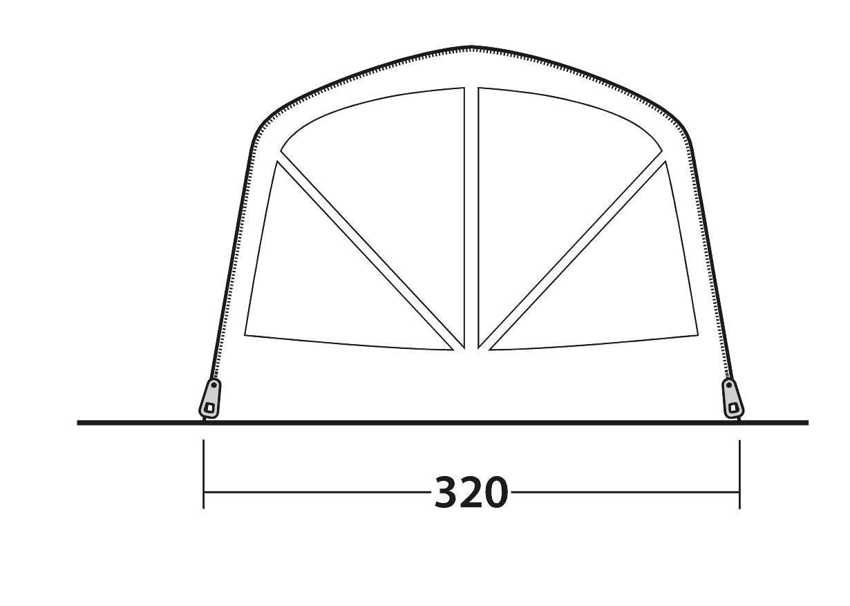  Outwell Florida 5 Air Tents - 2025