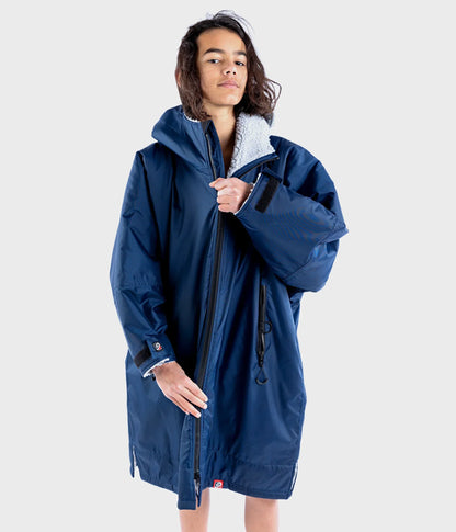  Dryrobe Advance Kids Long Sleeve NAVY GREY - RECYCLED