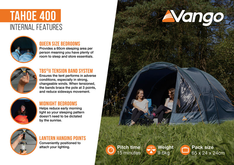  Vango Tahoe 400 Tent