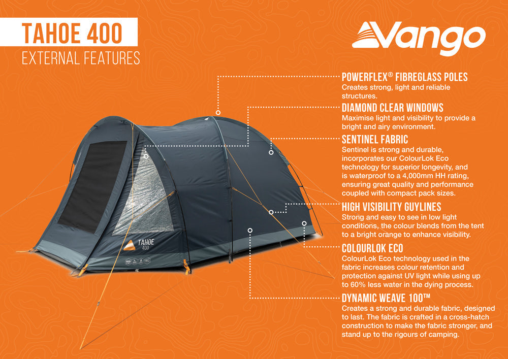  Vango Tahoe 400 Tent