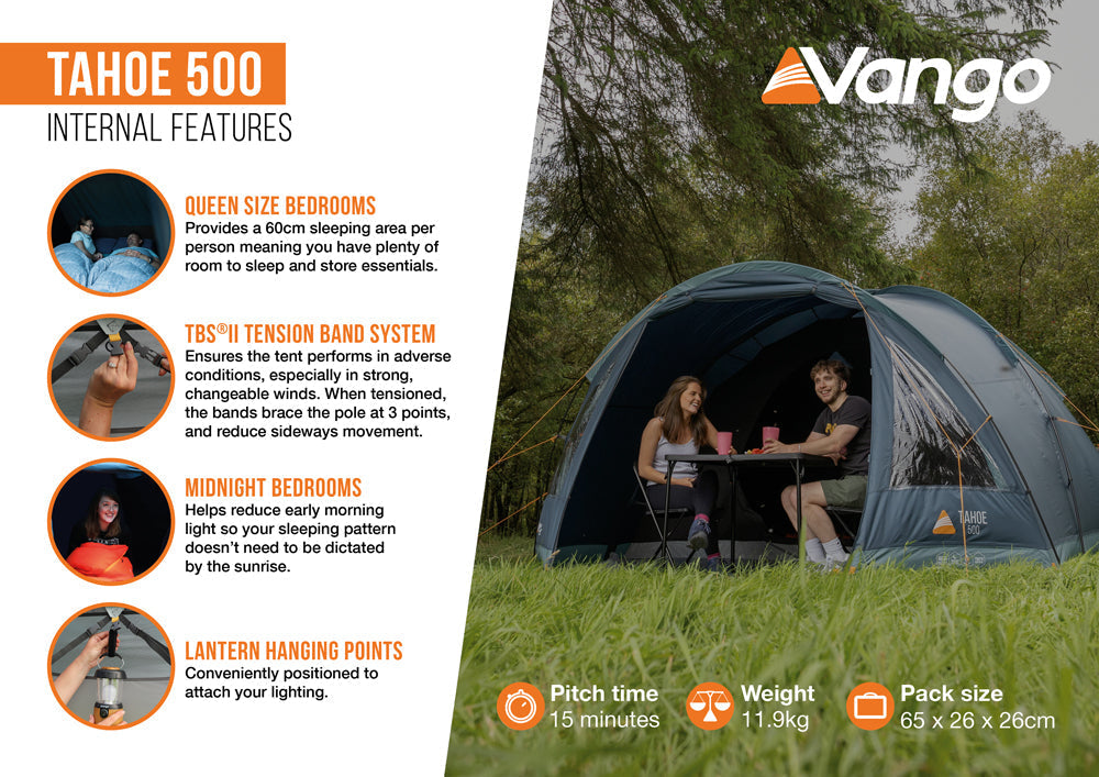  Vango Tahoe 500 Tent