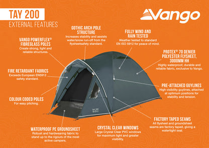  Vango Tay 200 Tent 2025