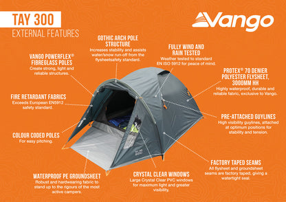  Vango Tay 300 Tent 2025