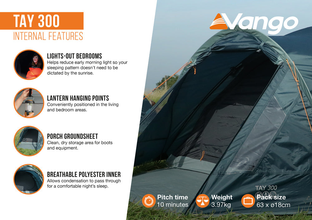  Vango Tay 300 Tent 2025