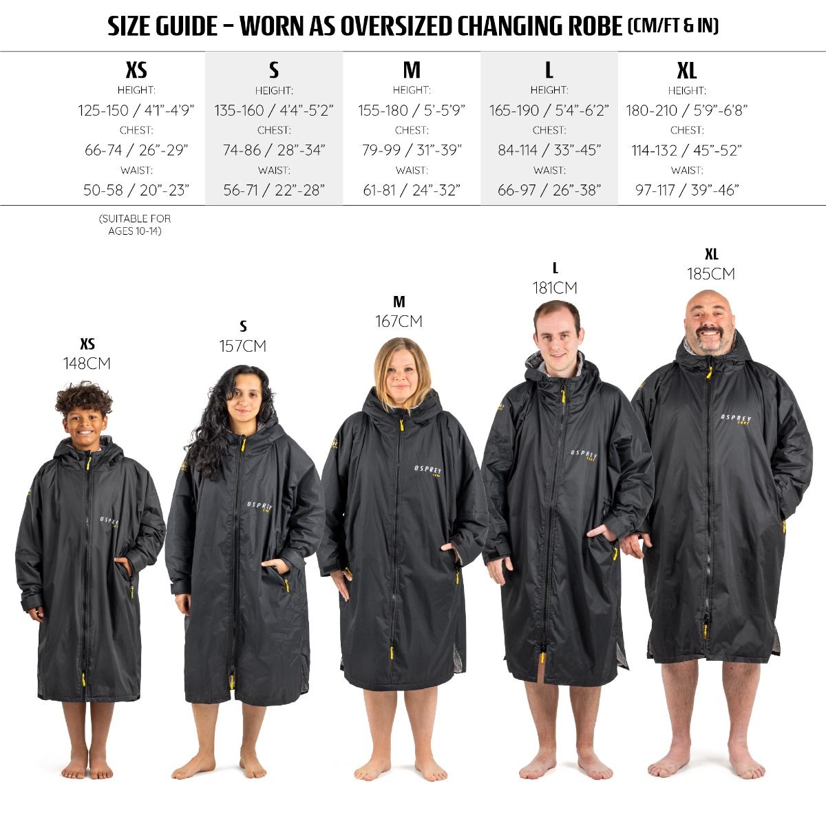  Osprey Changing Robe Grey