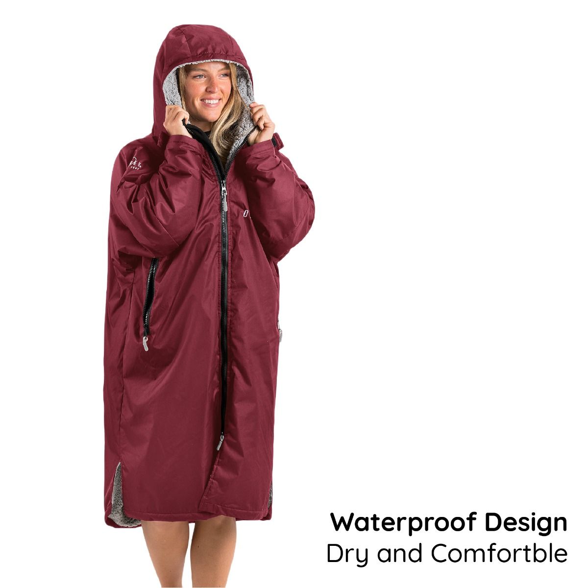  Osprey Unisex Changing Robe Maroon