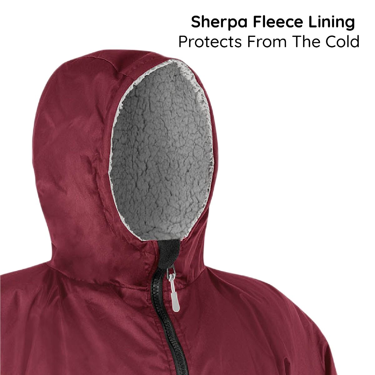  Osprey Unisex Changing Robe Maroon