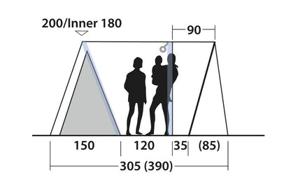  Outwell San Antonio 2 Air Tent 2025