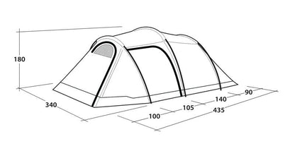  Outwell Earth 5 Plus Tent 2025
