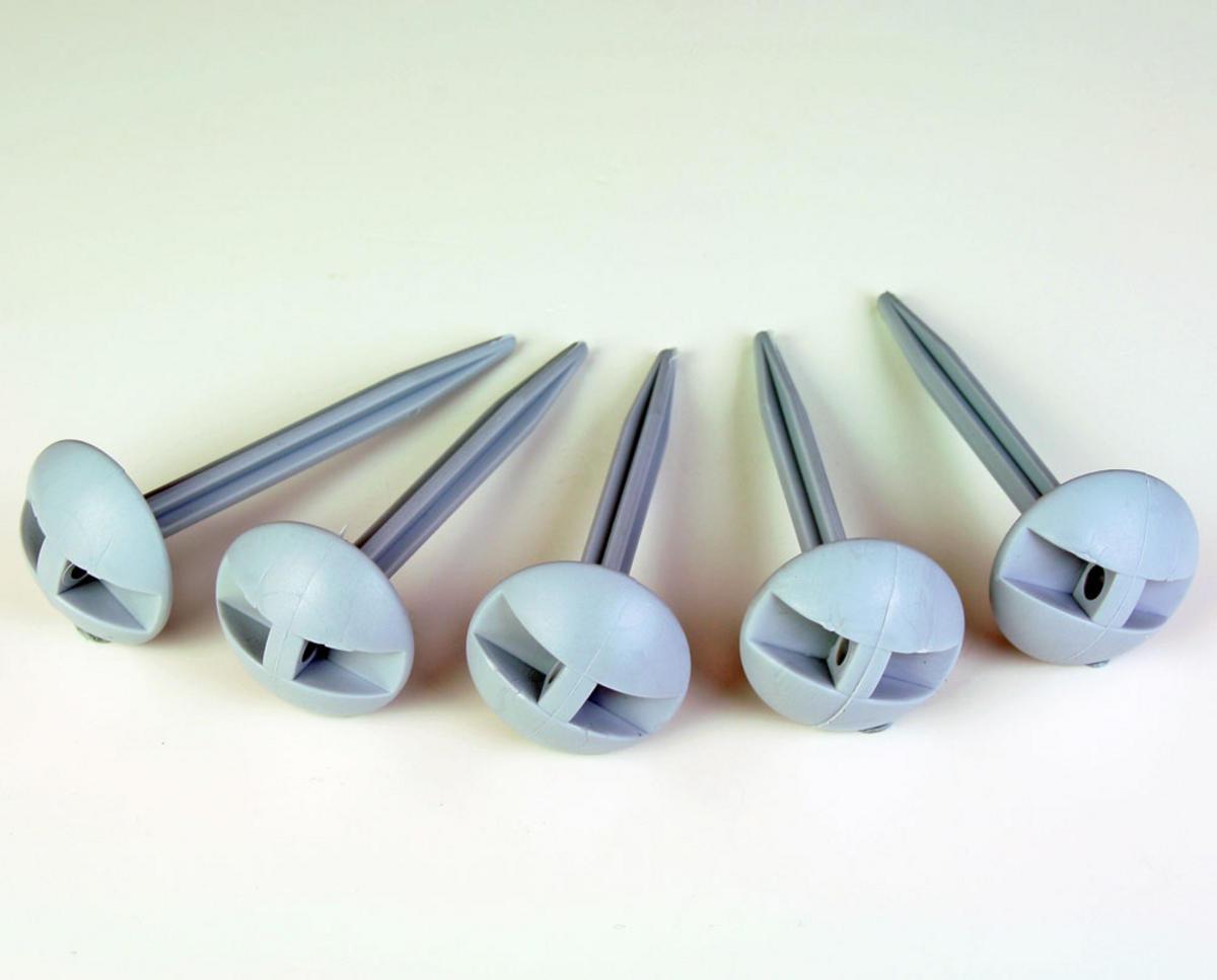  Kampa 9cm / 3.5" Plastic Groundsheet Peg