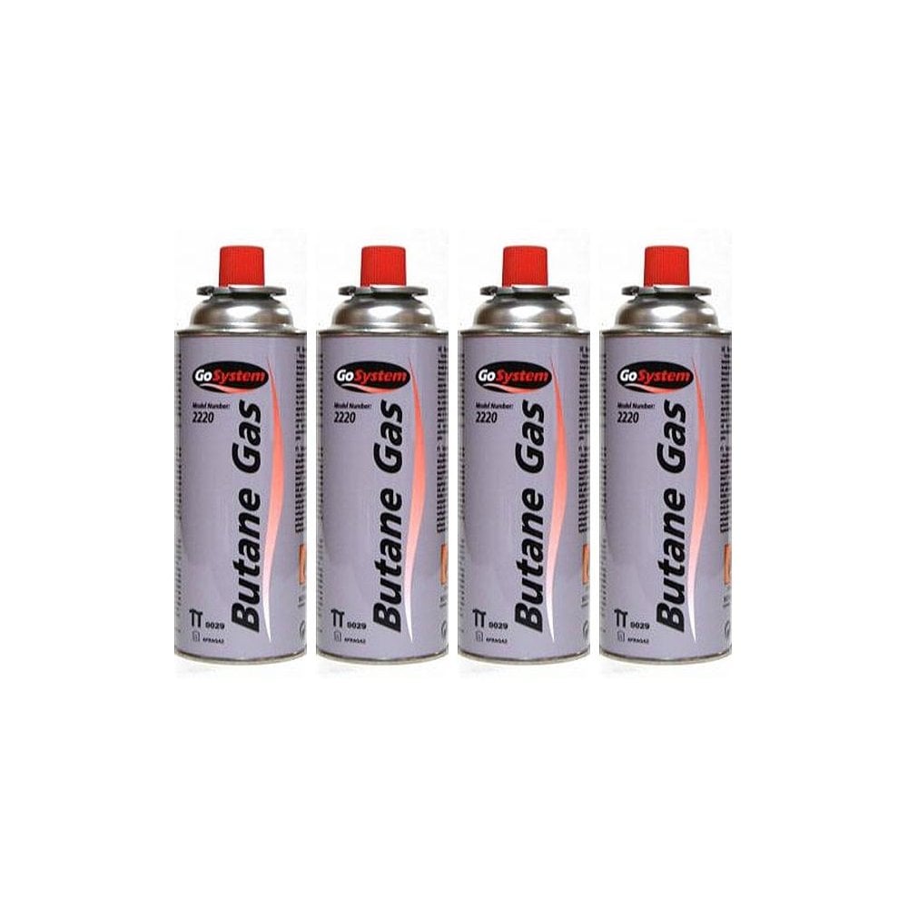  Go System - 4 Pack Gas Canisters - 220g