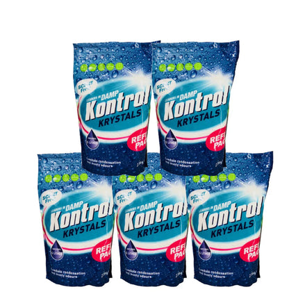  5 X Kontrol Krystals 2.5kg Refill Pack