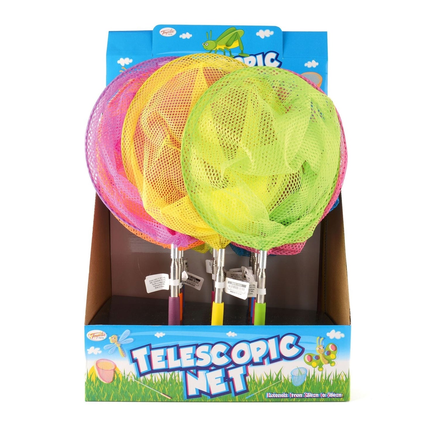  Yello Telescopic Extending Fishing Net